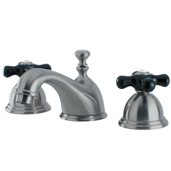KS3968PKX Duchess Widespread Bathroom Faucet W/ Brass Pop-Up, Nickel